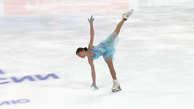 Аделия Петросян. Произвольная программа. Омск. Гран-при России по фигурному катанию 2023