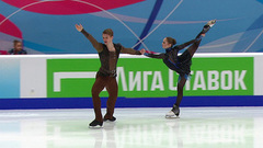 Елизавета Кулешова — Владимир Следь. Произвольная программа. Омск. Гран-при России по фигурному катанию 2023