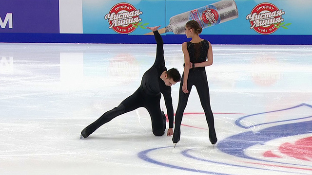 Алена Косторная — Георгий Куница. Произвольная программа. Омск. Гран-при России по фигурному катанию 2023