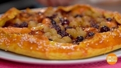 Галета с виноградом и сыром от Марии Суровой. Доброе утро. Фрагмент