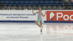 Надежда Понтелеенко. Короткая программа. Красноярск. Гран-при России по фигурному катанию 2023