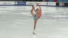 Милана Лебедева. Произвольная программа. Красноярск. Гран-при России по фигурному катанию 2023