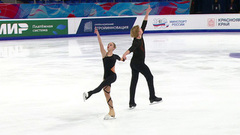 Дарья Бояринцева — Роман Плешков. Короткая программа. Красноярск. Гран-при России по фигурному катанию 2023