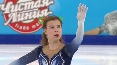 Алиса Цветкова. Короткая программа. Красноярск. Гран-при России по фигурному катанию 2023