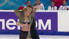 Екатерина Миронова — Евгений Устенко. Ритм-танец. Красноярск. Гран-при России по фигурному катанию 2023