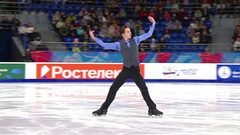 Данил Федосимов. Произвольная программа. Красноярск. Гран-при России по фигурному катанию 2023
