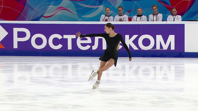 Анна Фролова. Произвольная программа. Красноярск. Гран-при России по фигурному катанию 2023