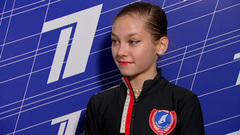 «Спасибо огромное за теплый прием Красноярску». Мария Агаева о произвольном прокате. Красноярск. Гран-при России по фигурному катанию 2023