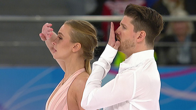 Александра Степанова — Иван Букин. Произвольный танец. Красноярск. Гран-при России по фигурному катанию 2023