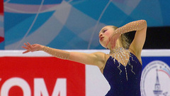 Полина Свириденко. Короткая программа. Казань. Гран-при России по фигурному катанию 2023