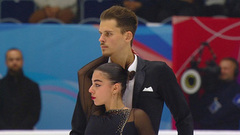 Карина Акопова — Никита Рахманин. Короткая программа. Казань. Гран-при России по фигурному катанию 2023