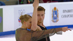 Екатерина Миронова — Евгений Устенко. Ритм-танец. Самара. Гран-при России по фигурному катанию 2023
