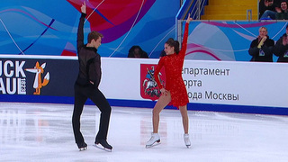 Дарья Савкина — Александр Вахнов. Ритм-танец. Москва. Гран-при России по фигурному катанию 2023