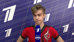 «Было тяжеловато, честно скажу». Даниил Самсонов о произвольном прокате. Москва. Гран-при России по фигурному катанию 2023