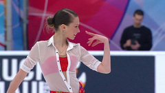 Ксения Синицына. Произвольная программа. Москва. Гран-при России по фигурному катанию 2023