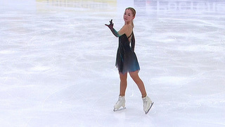 Камилла Нелюбова. Произвольная программа. Москва. Гран-при России по фигурному катанию 2023