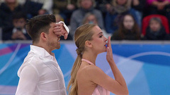 Александра Степанова — Иван Букин. Произвольный танец. Москва. Гран-при России по фигурному катанию 2023