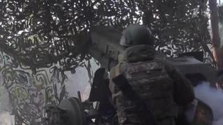 Артиллеристы Центрального военного округа уничтожают противника в районе Кременной