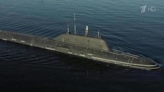 Атомный подводный крейсер «Архангельск» выведен из эллинга для последующих испытаний