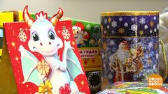 Сладкие новогодние наборы: а что внутри? Доброе утро. Фрагмент