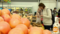 Закупаем продукты к Новому году. Доброе утро. Суббота. Фрагмент 