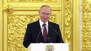Владимир Путин принимает верительные грамоты у новых иностранных послов