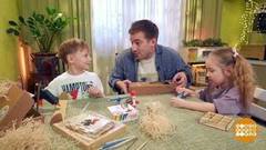 Папа вам не мама: мастерим кормушки для птиц. Доброе утро. Суббота. Фрагмент 