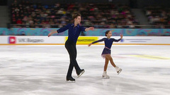 Кира Доможирова — Илья Вегера. Пары. Тинькофф Кубок Первого канала по фигурному катанию среди юниоров 2023