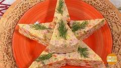 Оливье + желе: два в одном! Доброе утро. Фрагмент 