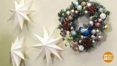 Декорируем стены к Новому году. Доброе утро. Фрагмент 