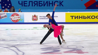 Александра Прокопец — Александр Васькович. Ритм-танец. Чемпионат России по фигурному катанию 2024
