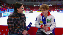 «Завтра будет намного волнительней». Владислав Дикиджи о короткой программе. Чемпионат России по фигурному катанию 2024