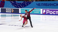 Анастасия Мишина — Александр Галлямов. Короткая программа. Чемпионат России по фигурному катанию 2024