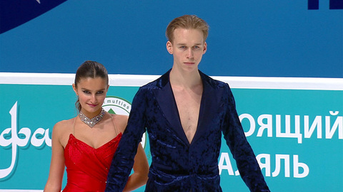Софья Тютюнина — Матвей Грачев. Произвольный танец. Чемпионат России по фигурному катанию 2024