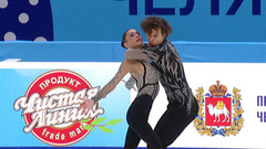 Елизавета Шанаева — Павел Дрозд. Произвольный танец. Чемпионат России по фигурному катанию 2024