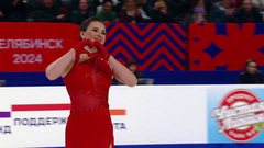 Камила Валиева. Короткая программа. Чемпионат России по фигурному катанию 2024