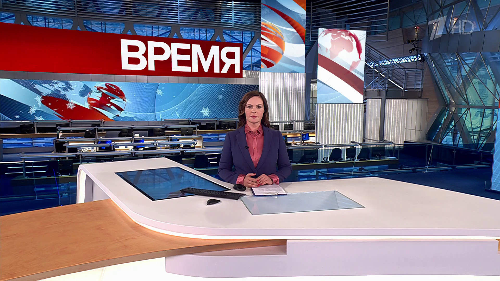 Выпуск программы «Время» в 21:00  3 января 2024