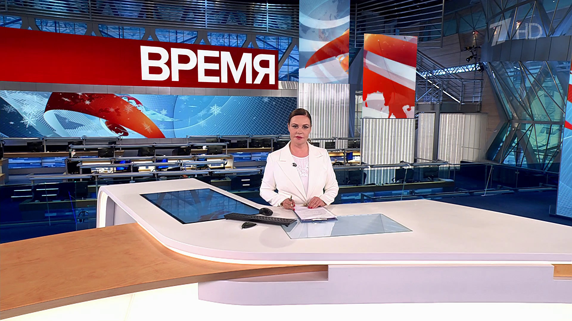 Выпуск программы «Время» в 21:00  6 января 2024