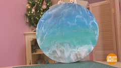 «Эпоксидная» живопись — своими руками. Доброе утро. Суббота. Фрагмент