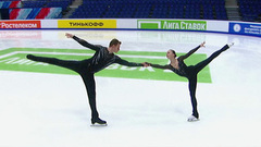 Александра Бойкова — Дмитрий Козловский. Пары. Квалификация. Чемпионат России по прыжкам 2024