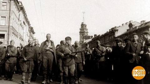 Ленинградский День Победы на Первом канале. Доброе утро. Суббота. Фрагмент 