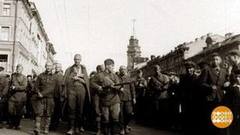 Ленинградский День Победы на Первом канале. Доброе утро. Суббота. Фрагмент 