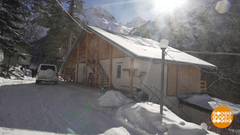 Зима приглашает в путешествие. Доброе утро. Фрагмент