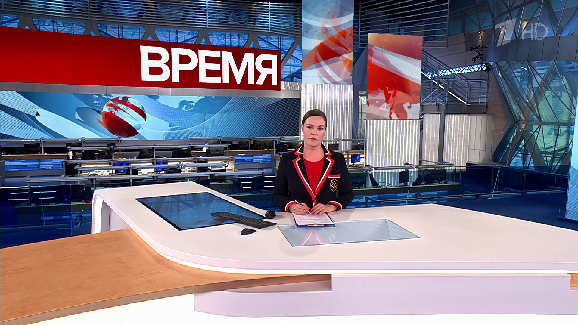 Выпуск программы «Время» в 21:00  1 февраля 2024