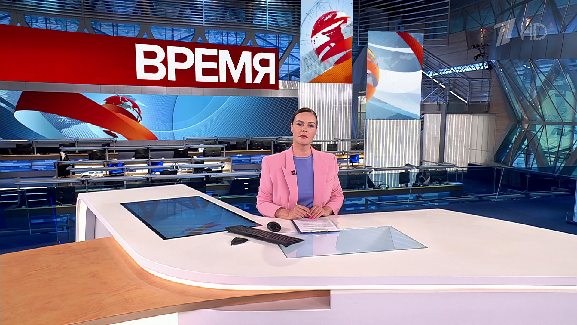 Выпуск программы «Время» в 21:00  3 февраля 2024