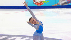Елизавета Куликова. Короткая программа. Фигурное катание. Спартакиада сильнейших 2024
