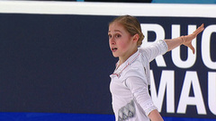 Алина Горбачева. Произвольная программа. Фигурное катание. Спартакиада сильнейших 2024