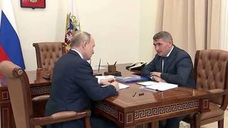 О развитии Чувашии Владимир Путин поговорил с главой региона Олегом Николаевым