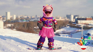 Юная чемпионка по сноуборду Зара Иванова. Лучше всех! Фрагмент
