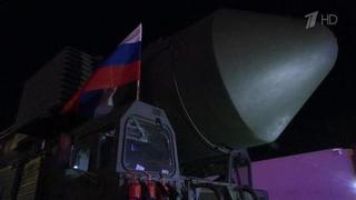 На военный полигон Алабино выдвинулись грозные ракетные комплексы «Ярс»